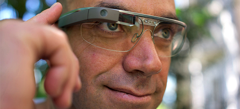 Wearable technology like Google Glass raises concerns about privacy. Photo: Loic Le Meur, Flickr.