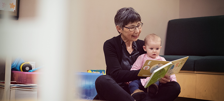 Dr. Janet Werker in the UBC Infant Studies Centre. Photo: Martin Dee