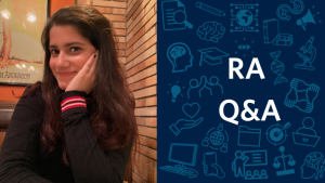 RA Q&A featured image photo with picture of Aafreen